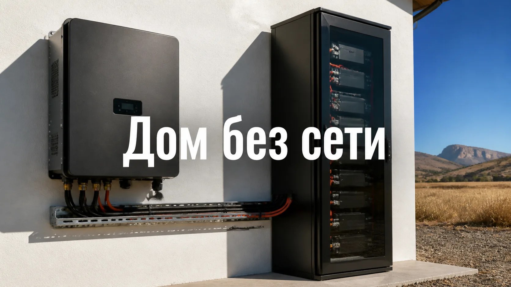 Дом без сети: как меняется быт в автономном доме на солнечных батареях