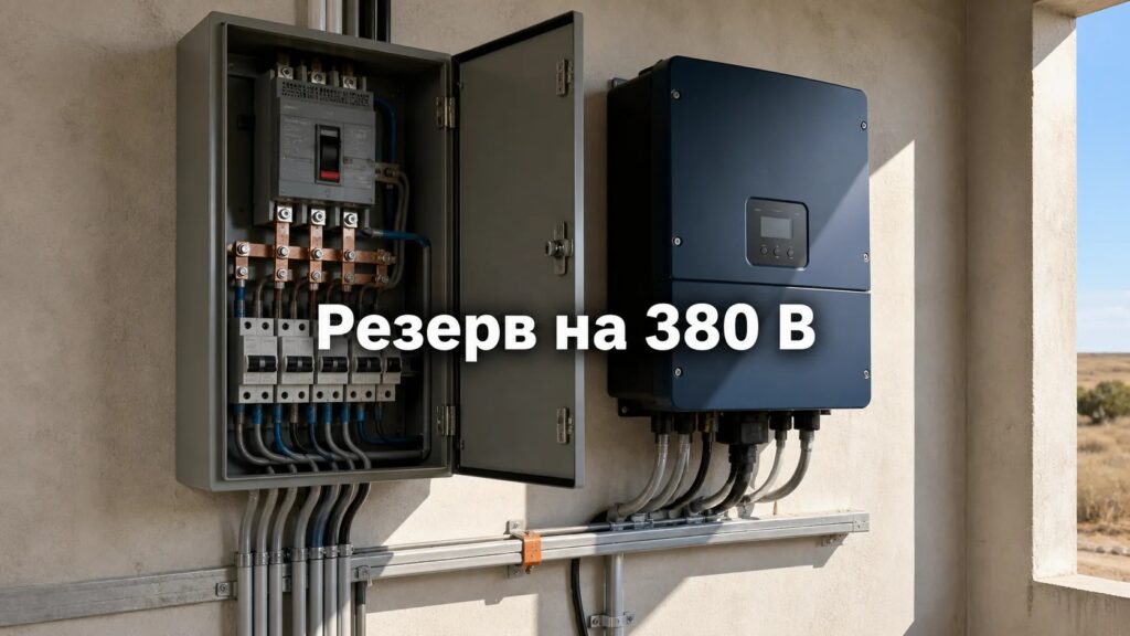 Дом с вводом 380 В: как построить солнечную станцию на три фазы