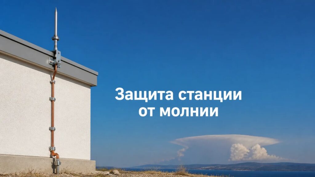 Как защитить солнечную станцию от грозы: молниезащита и защита от перенапряжений