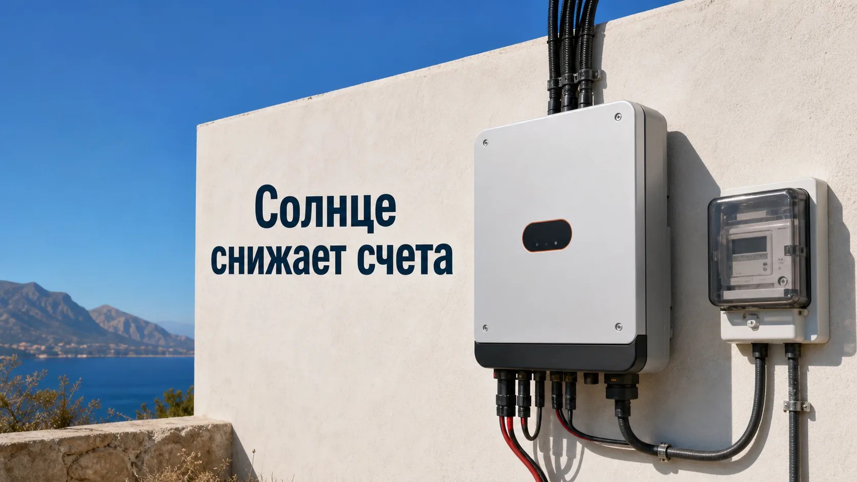 Как работает сетевая солнечная электростанция в Крыму и за счёт чего снижает счета за свет