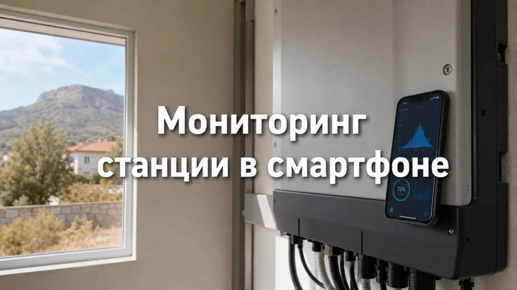 Как следить за работой солнечной станции: мониторинг, приложения и ключевые показатели