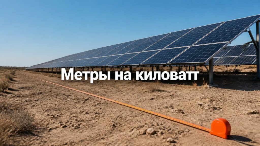 Сколько места нужно солнечной станции: хватит ли крыши или участка