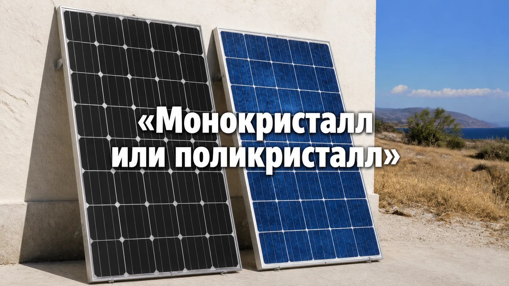 Типы солнечных панелей: монокристалл, поликристалл и новые форматы — в чём разница