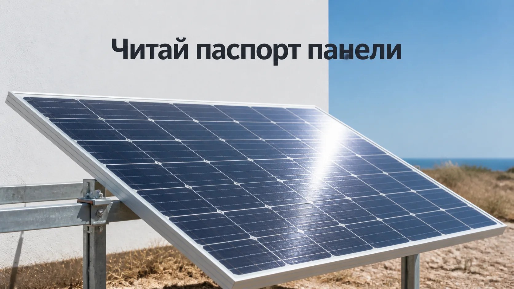 Что значат цифры в паспорте солнечной панели: как читать характеристики — от мощности до гарантии